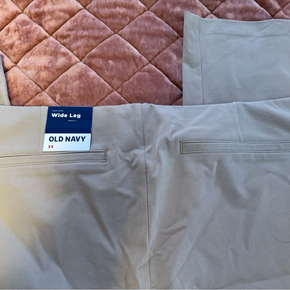 Old Navy High Rise Wide Leg Pants (size 3x) - Picture 3 of 5
